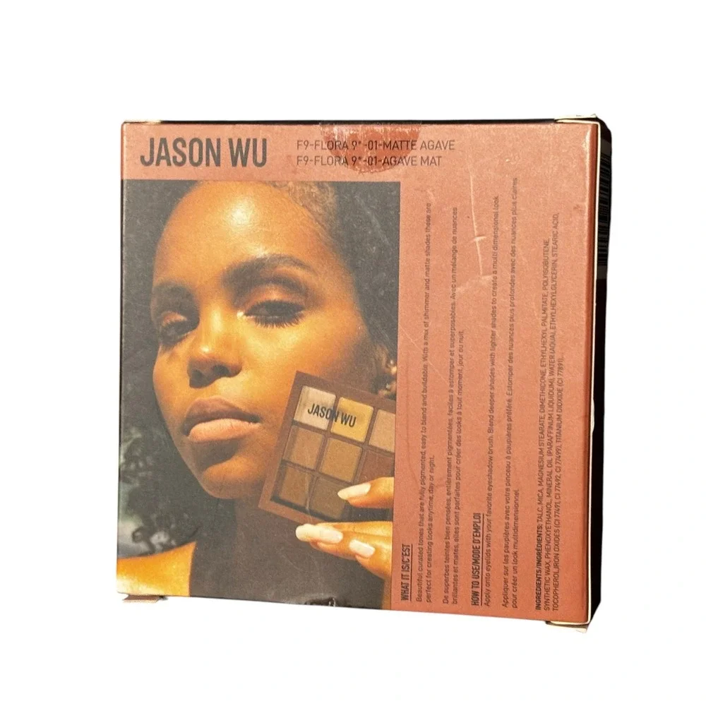 Jason Wu Flora 9 Eyeshadow Palette 01 Matte Agave Earth Tones New In Box